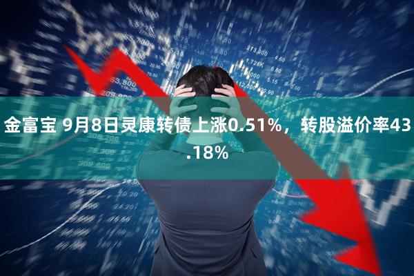 金富宝 9月8日灵康转债上涨0.51%，转股溢价率43.18%